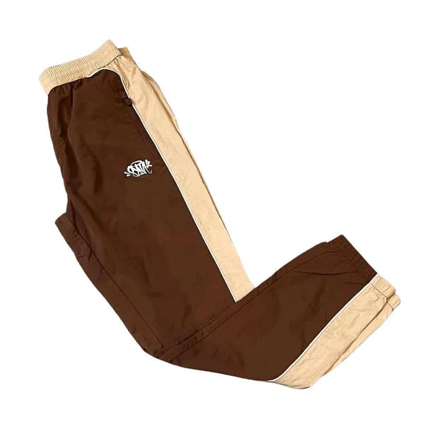 Syna World Team Syna Pipe Tracksuit Brown & Beige