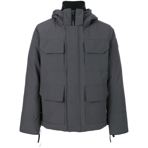 Canada Goose Maitland Long-Sleeve Cotton Blend Parka Jacket 'Grey'