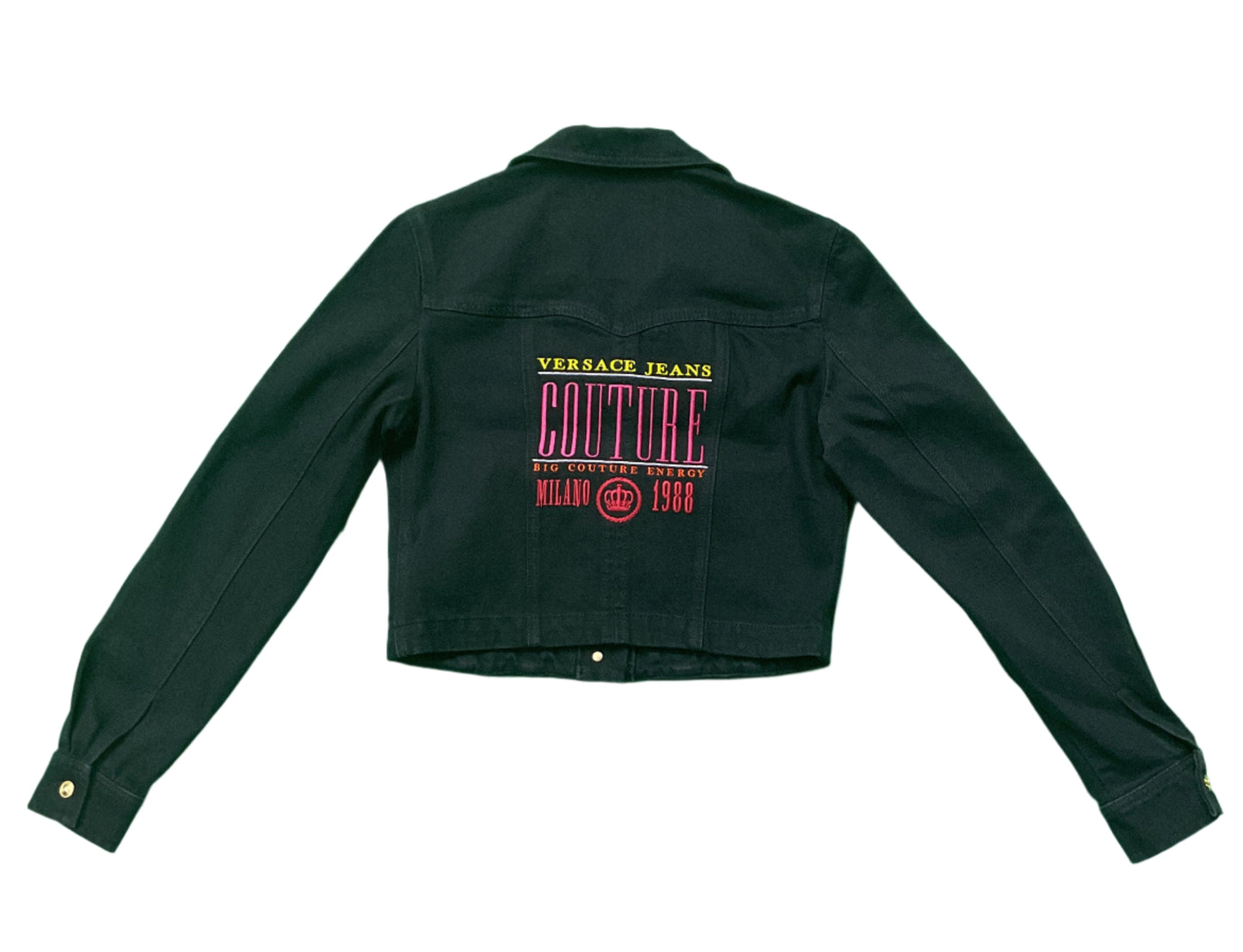 Versace Jeans Couture Denim cropped jacket