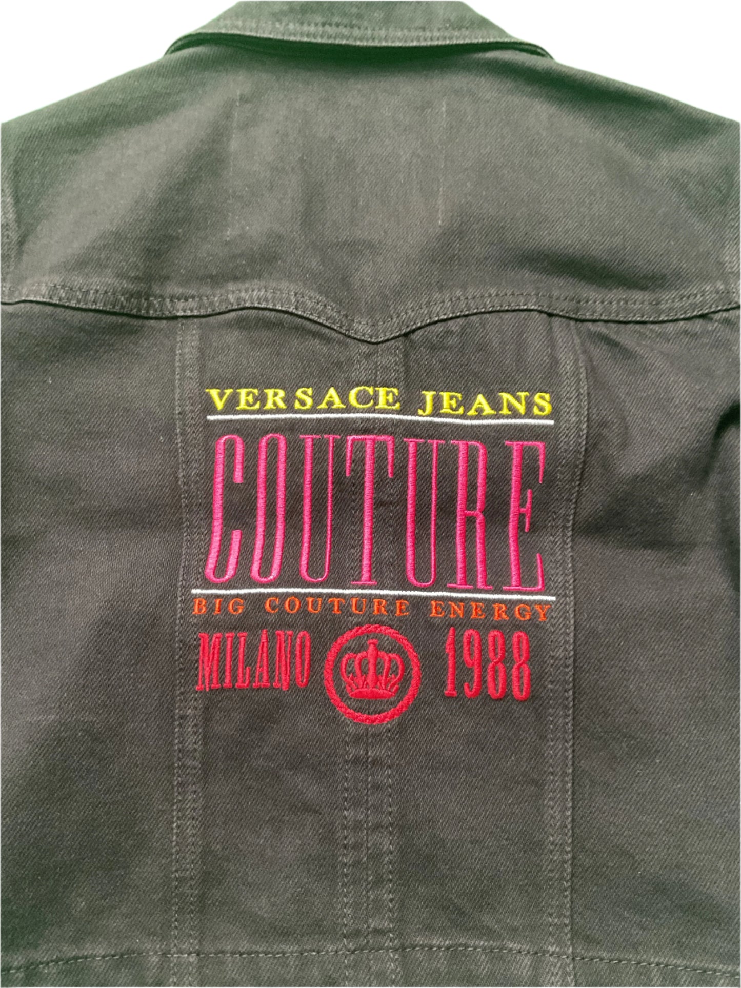 Versace Jeans Couture Denim cropped jacket