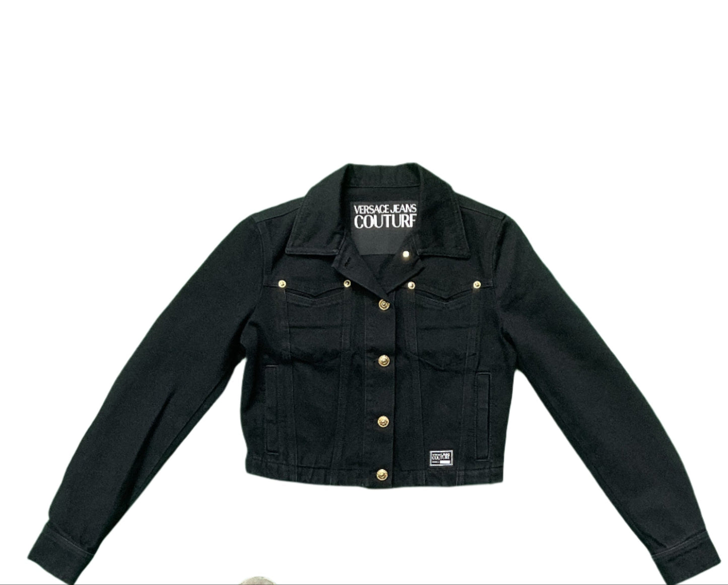 Versace Jeans Couture Denim cropped jacket