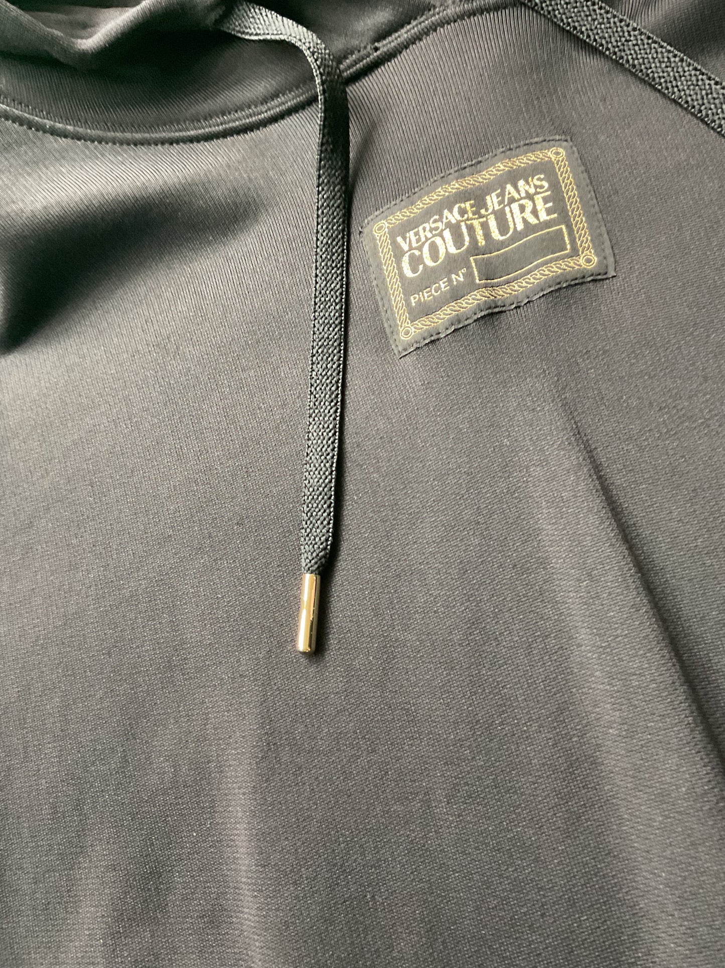 Versace jeans couture small logo hoodie