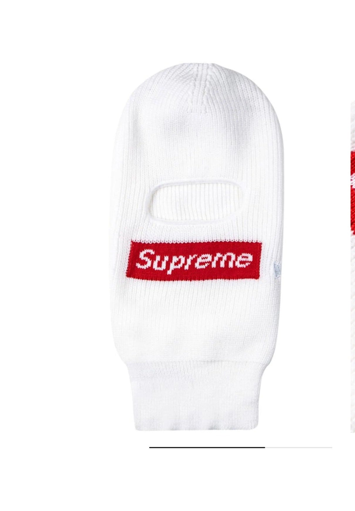 Supreme X New Era Logo Knitted Balaclava