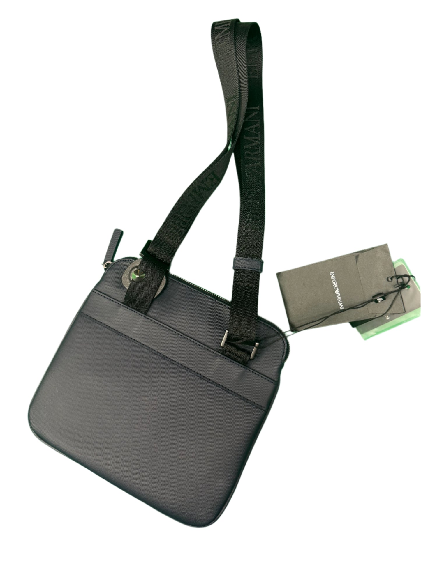 EA7 Armani Large cross body pouch Black