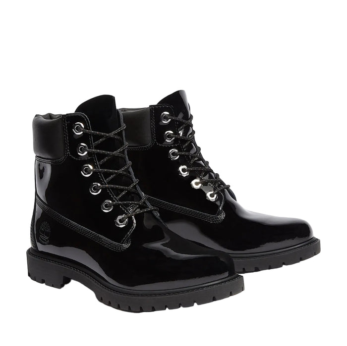 Timberland Premium 6-Inch Waterproof ‘Black Patent’ Leather Boot