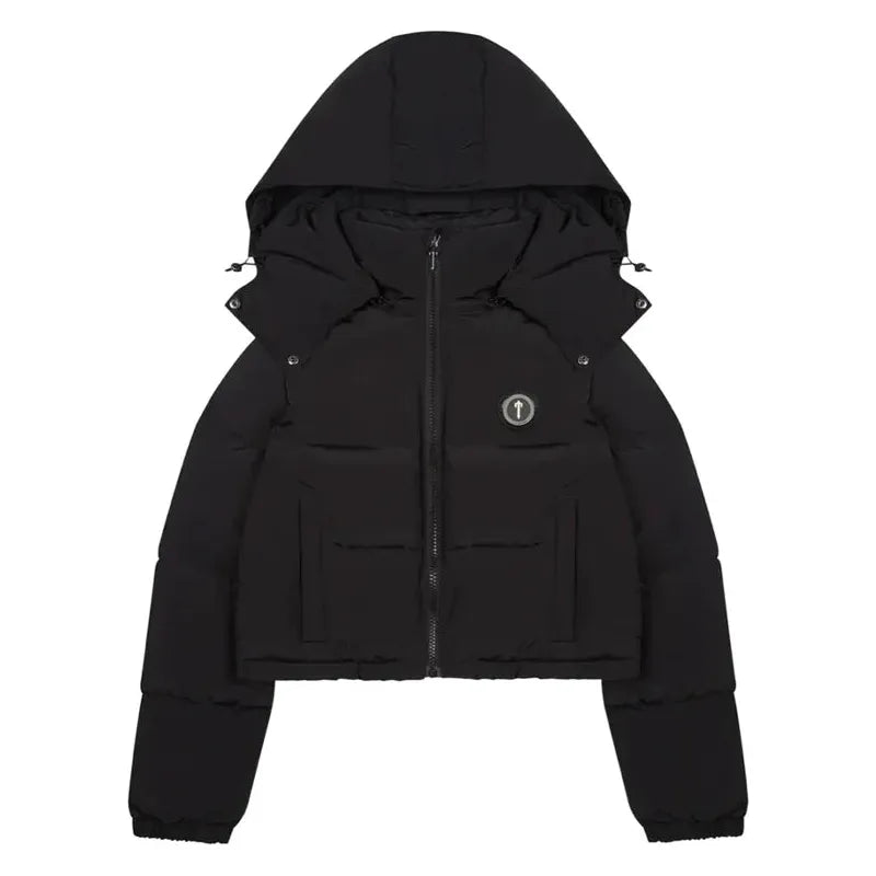 Trapstar Decoded Cropped Arch Puffer Jacket