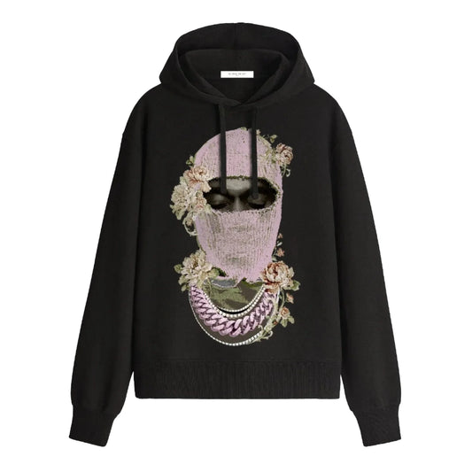 Ih Nom Uh Nit Mask Roses Logo 'Black' Hoodie