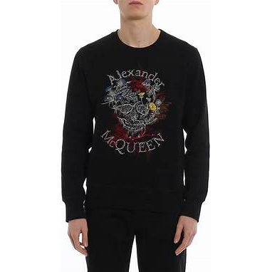 Alexander McQueen Sweatshirt Gowing Botanical Skull