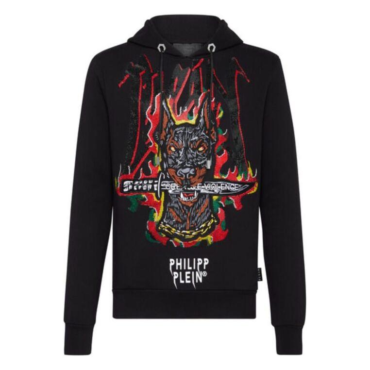 Philipp Plein Sweatshirt Graffiti Hoodie