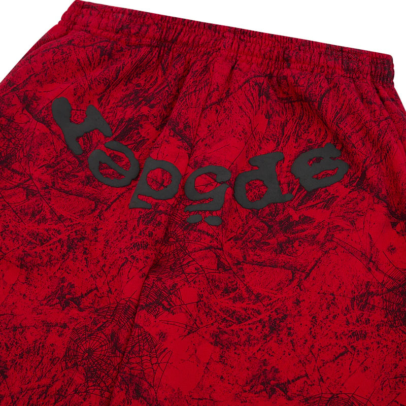 SP5DER RED OG TREE CAMO SWEATPANT