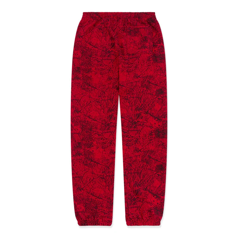 SP5DER RED OG TREE CAMO SWEATPANT