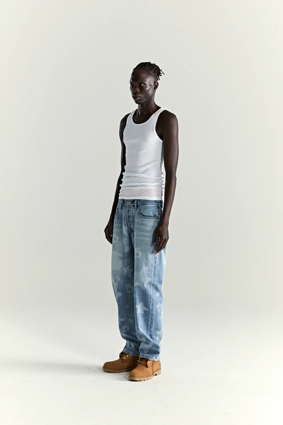 Sp5der Beluga Denim Light Blue Wash