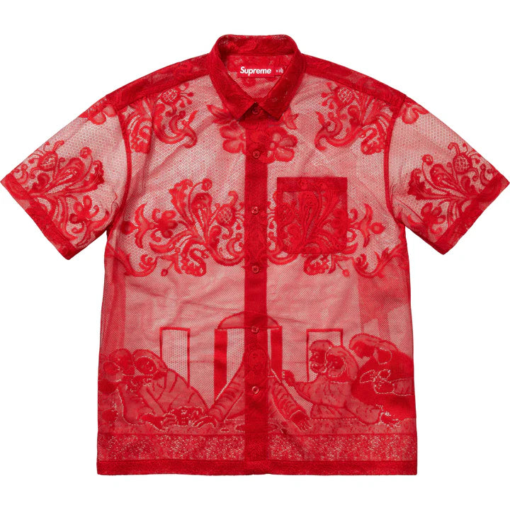 Supreme Last Supper Lace S/S Shirt