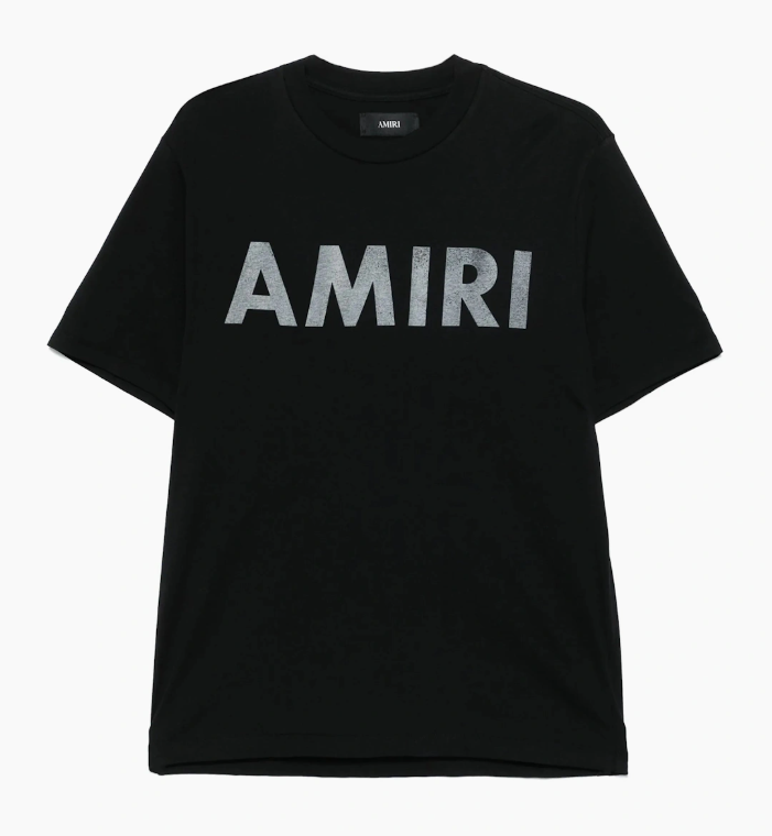 Amiri Logo Print T-Shirt 'Black'