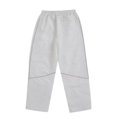 Supreme Reflective Piping Track Pant white