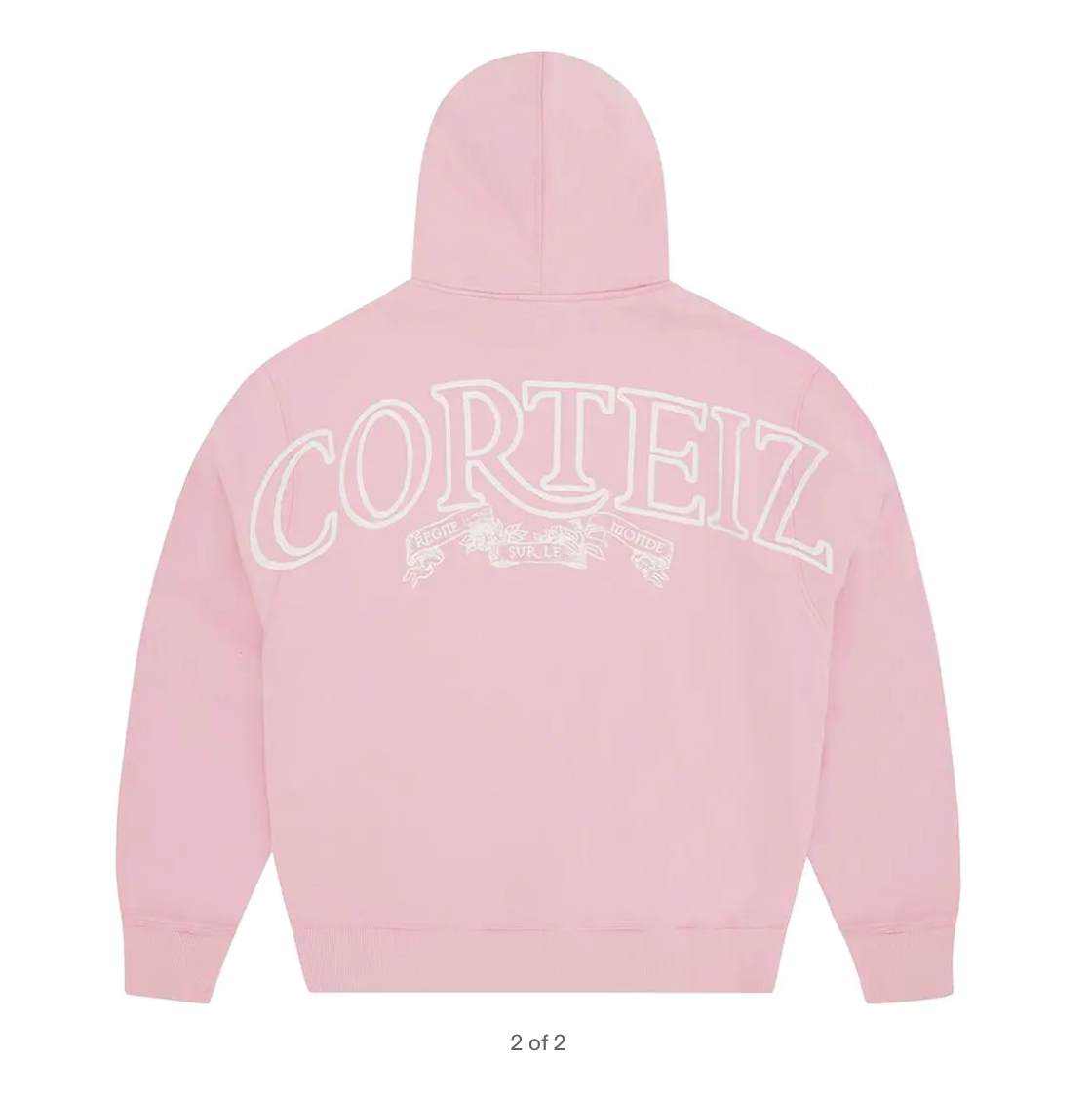 Corteiz Superior Royale Zip Hoodie Pink