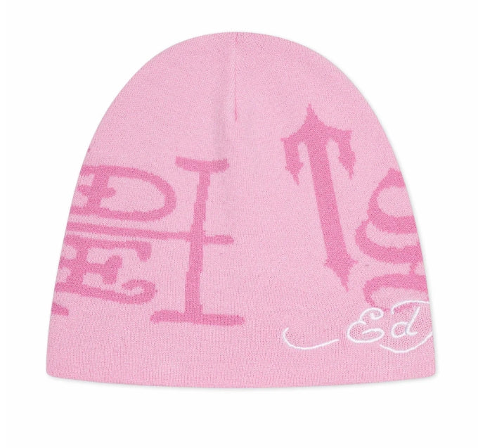 Trapstar x Ed Hardy Beanie Pink
