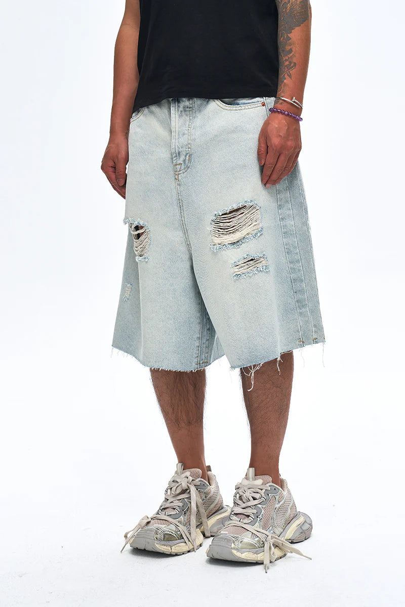 HESNTLS Classic Jorts - Pale Indigo