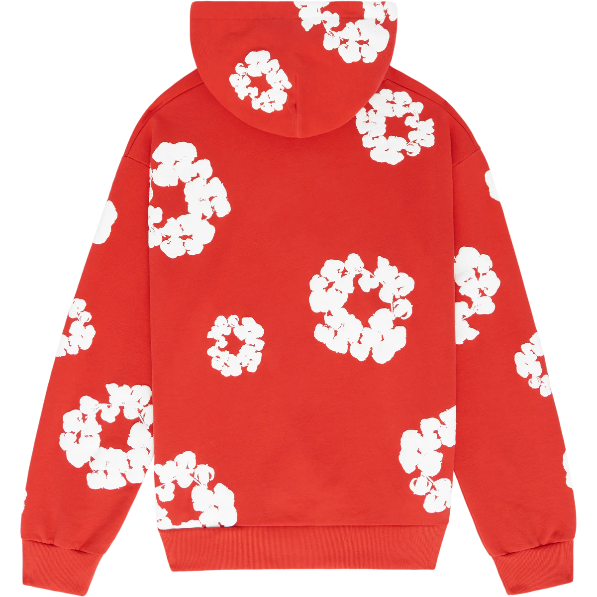 Denim Tears Cotton Wreath Hoodie Red
