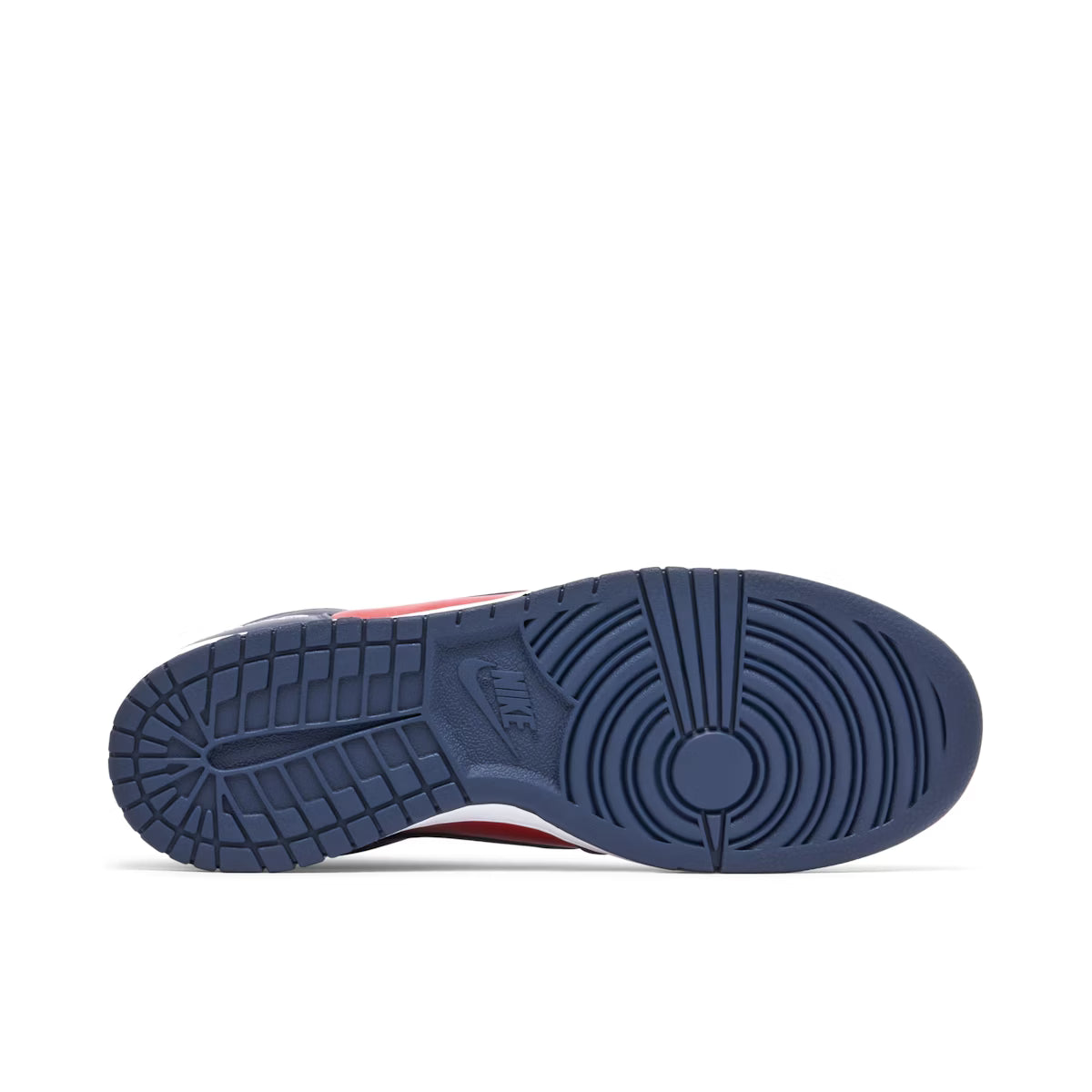 Supreme x Nike SB Dunk High By Any Means 'Red Navy'