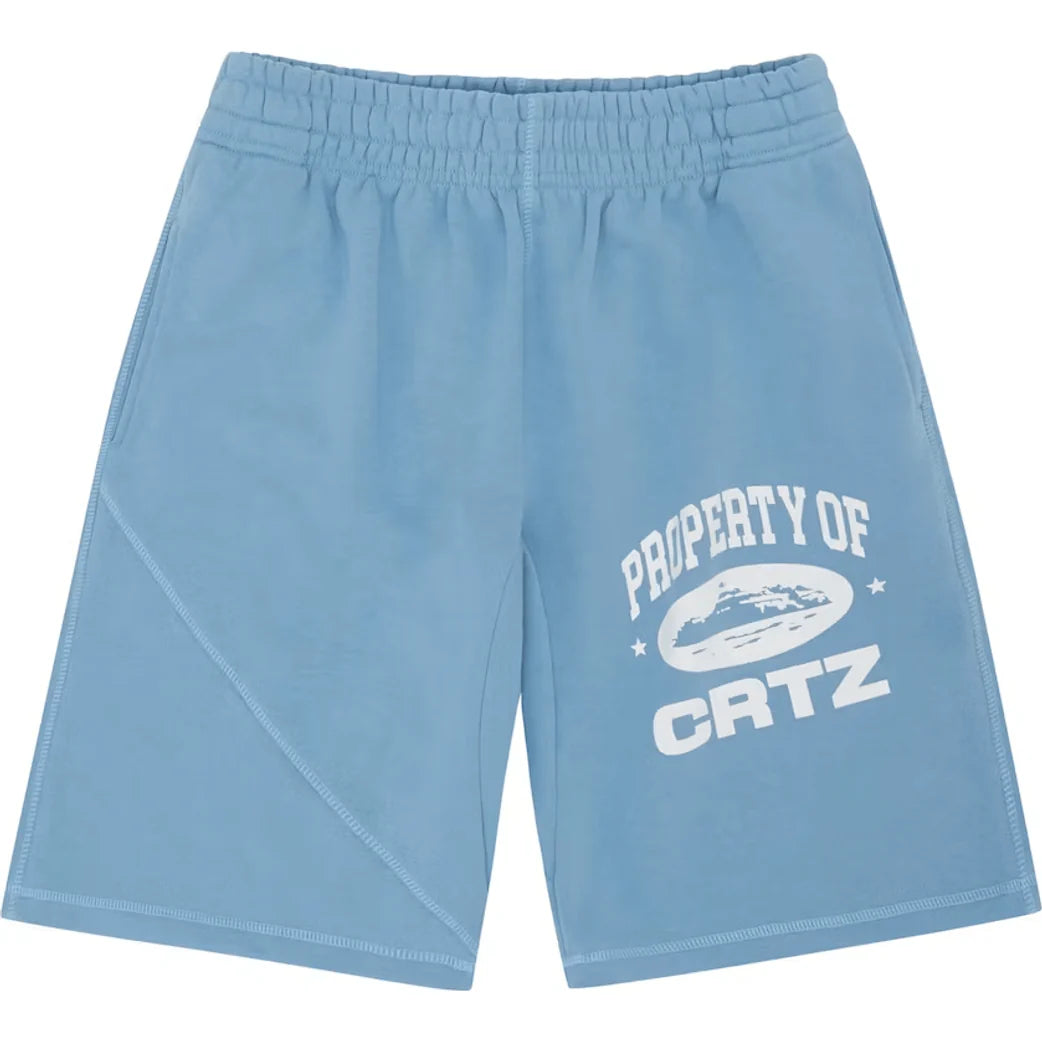 Corteiz Blue Property Shorts