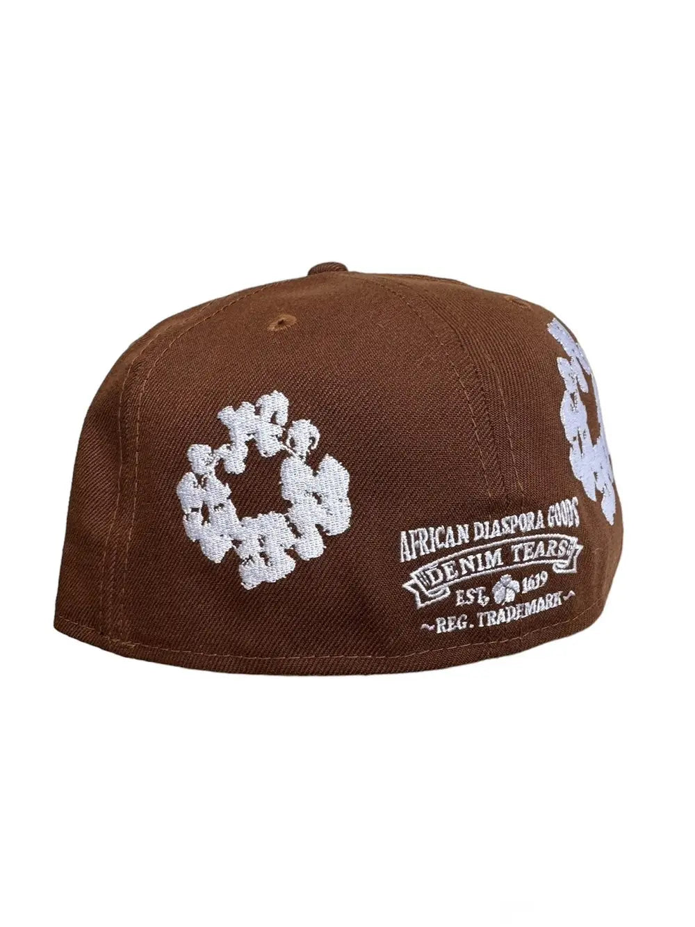 Denim Tears New Era Wreath Cap Brown