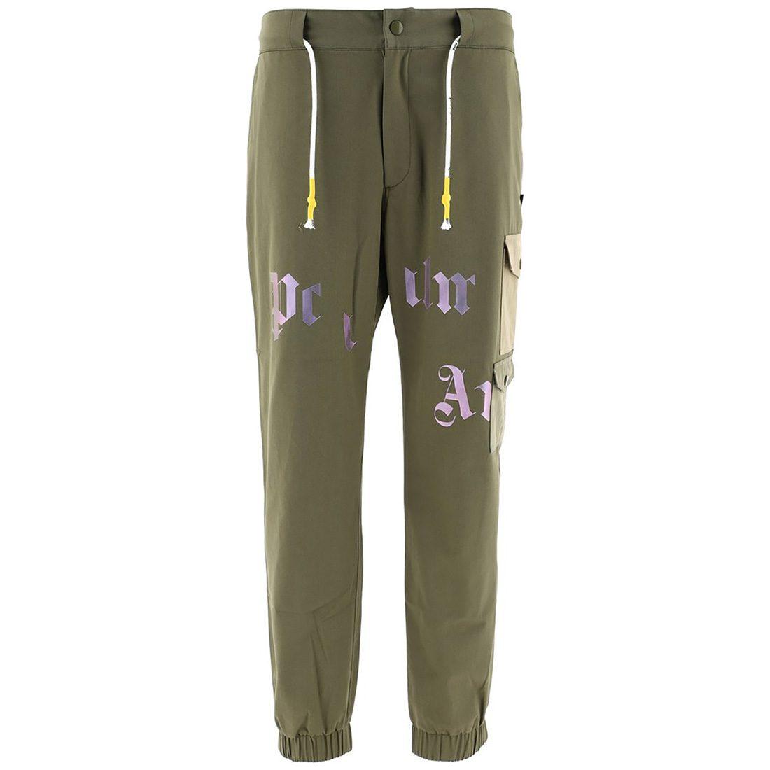 PALM ANGELS MILITARY CARGO PANTS NEW SEASON
