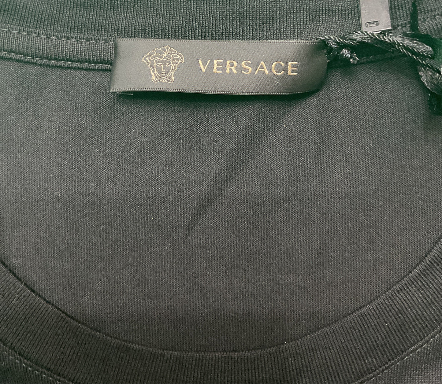 Versace gem gold logo T-shirt