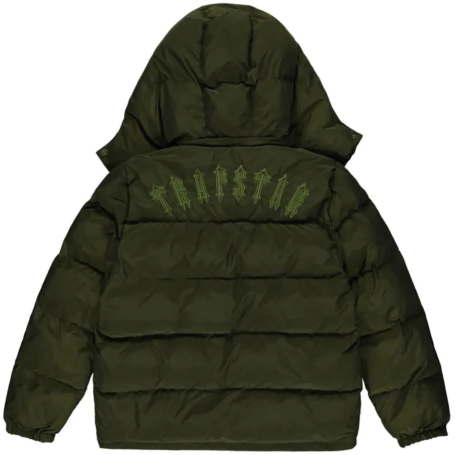 Trapstar Irongate Hooded Jacket 'Olive Green'