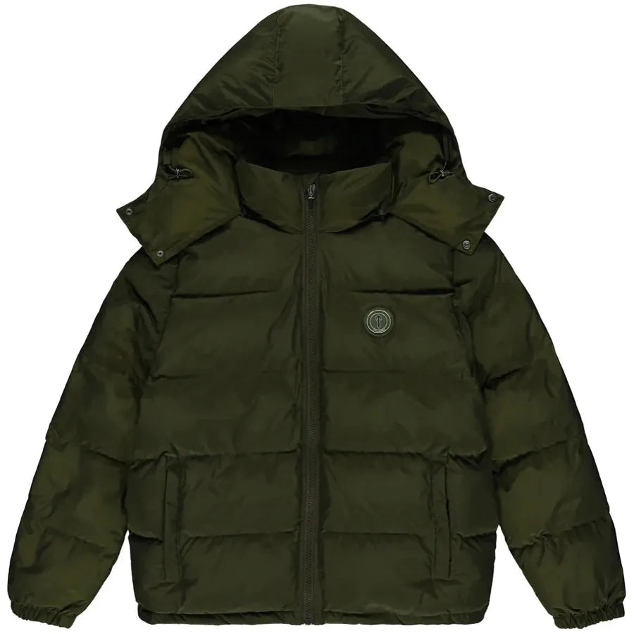 Trapstar Irongate Hooded Jacket 'Olive Green'