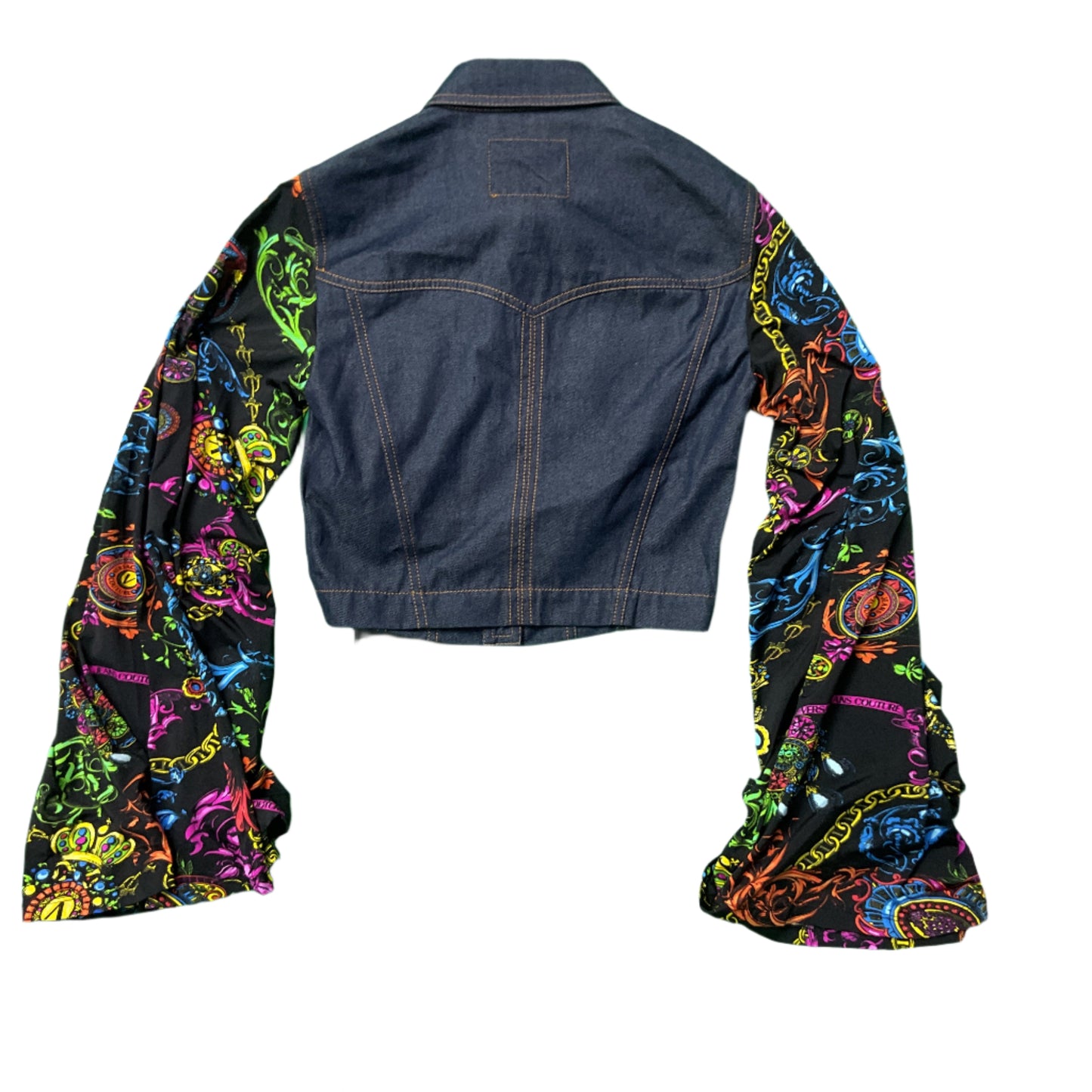 Versace jeans jacket colourful