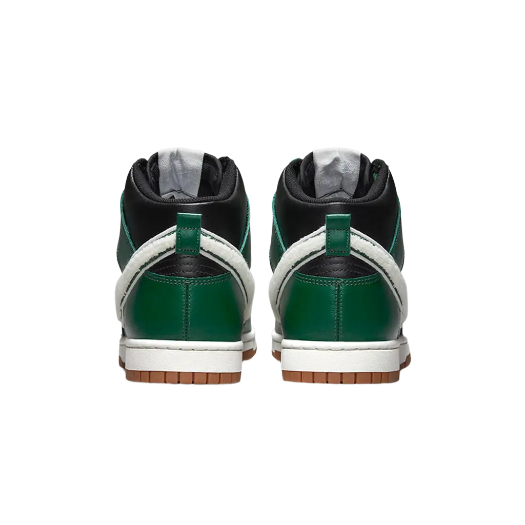 Nike Dunk High Chenille Swoosh 'Pine Green'