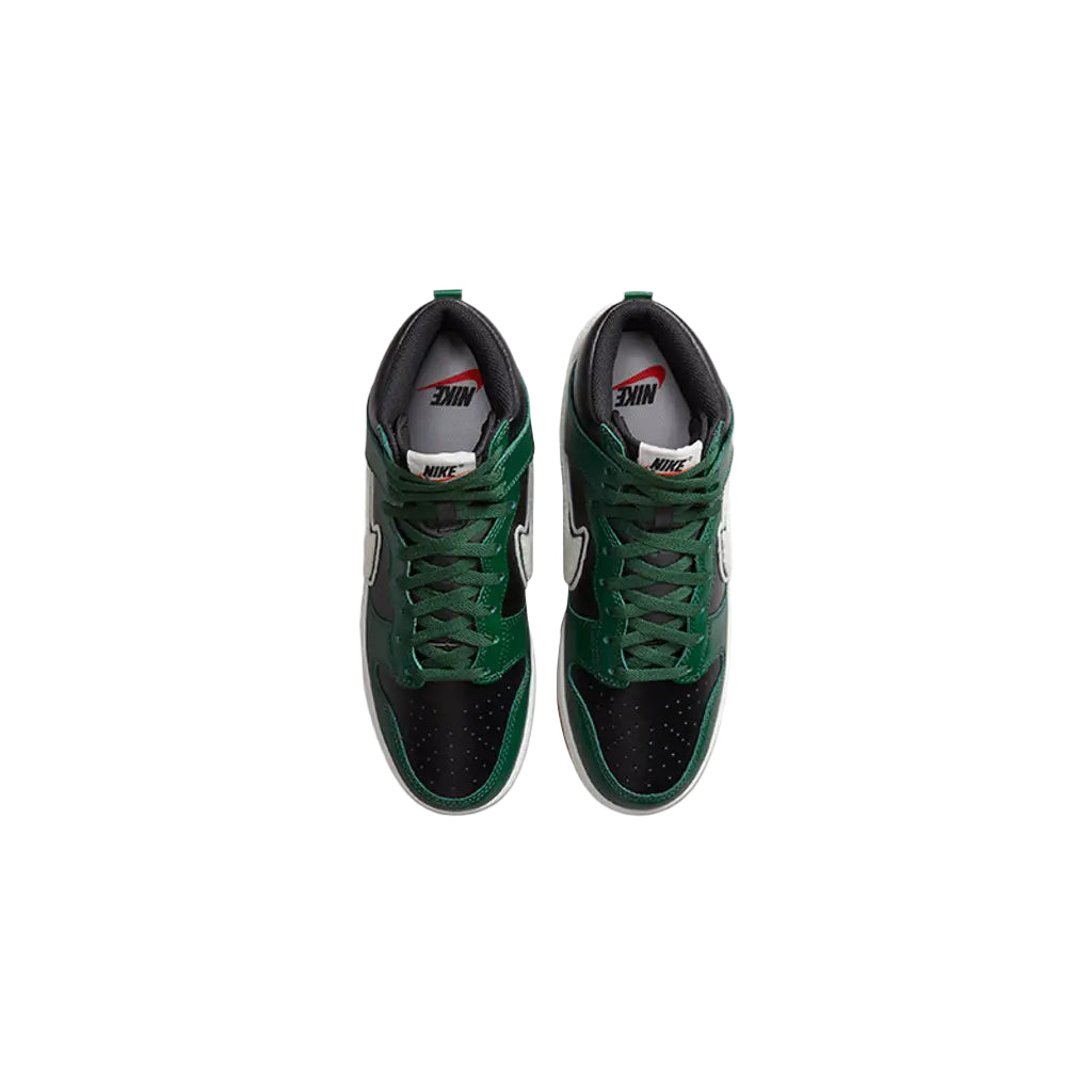 Nike Dunk High Chenille Swoosh 'Pine Green'