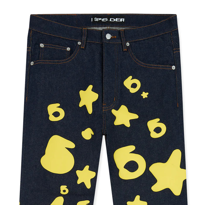 Sp5der Beluga Jean 'Indigo Denim'