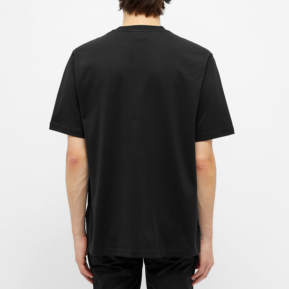 Burberry Ganther Multi Logo T-shirt In Black