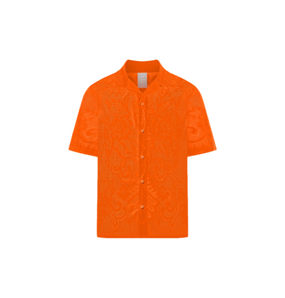 Nike x NOCTA Drapers Button Up Safety Orange