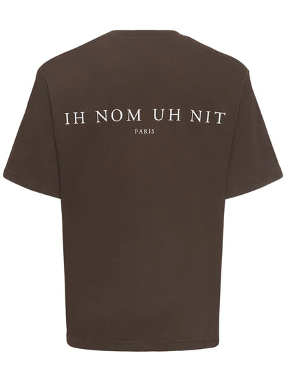 Ih Nom Uh Nit Future Mask Logo Brown T-shirt