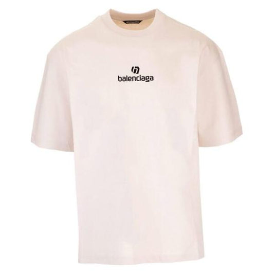 Balenciaga Sponsor Logo Embroidered T-shirt