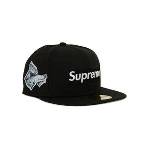 Supreme Money Box Logo New Era Black Cap
