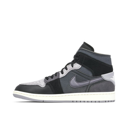 Air Jordan 1 Mid Craft Inside Out Black