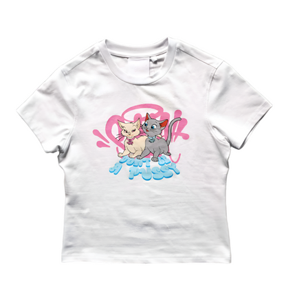 Syna World 'Don't Be A Pussy' White Tee