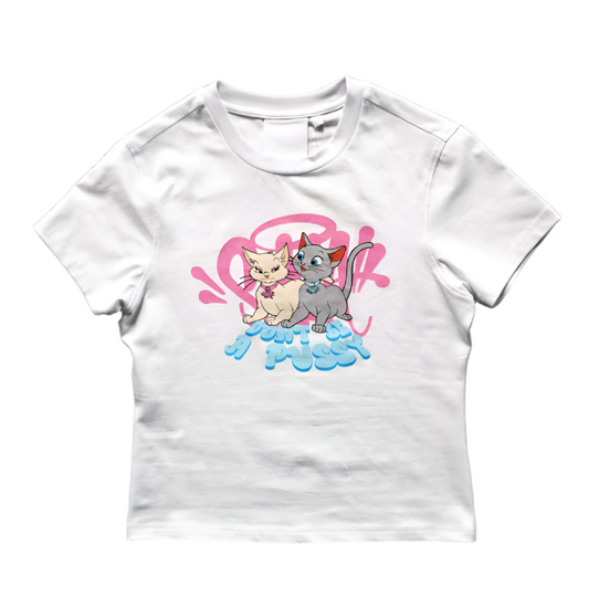 Syna World 'Don't Be A Pussy' White Tee