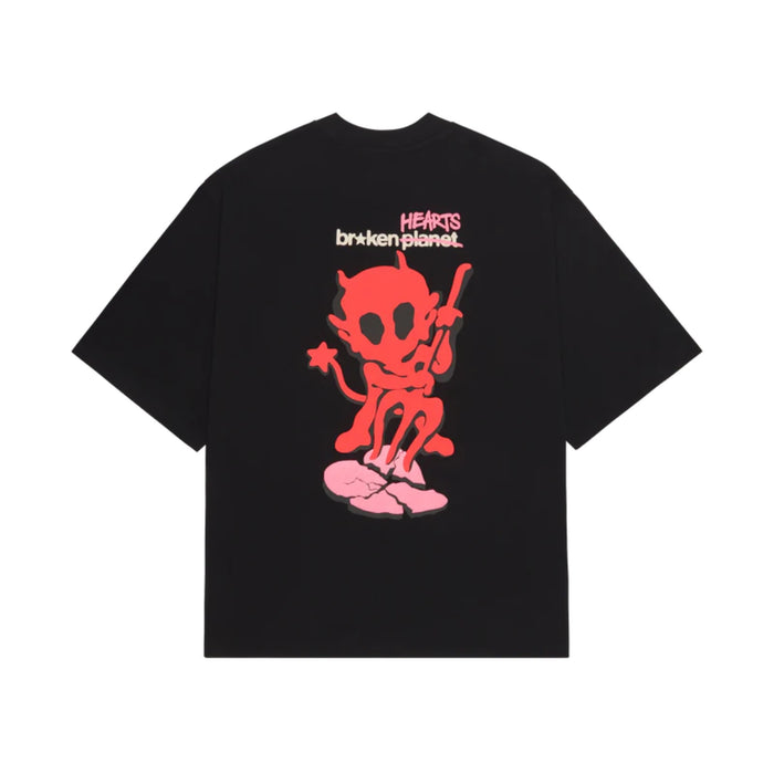 Broken Planet No Time For Love T-Shirt ‘Midnight Black’