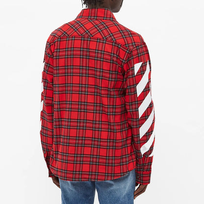 Off-White Diag Flannel Shirt