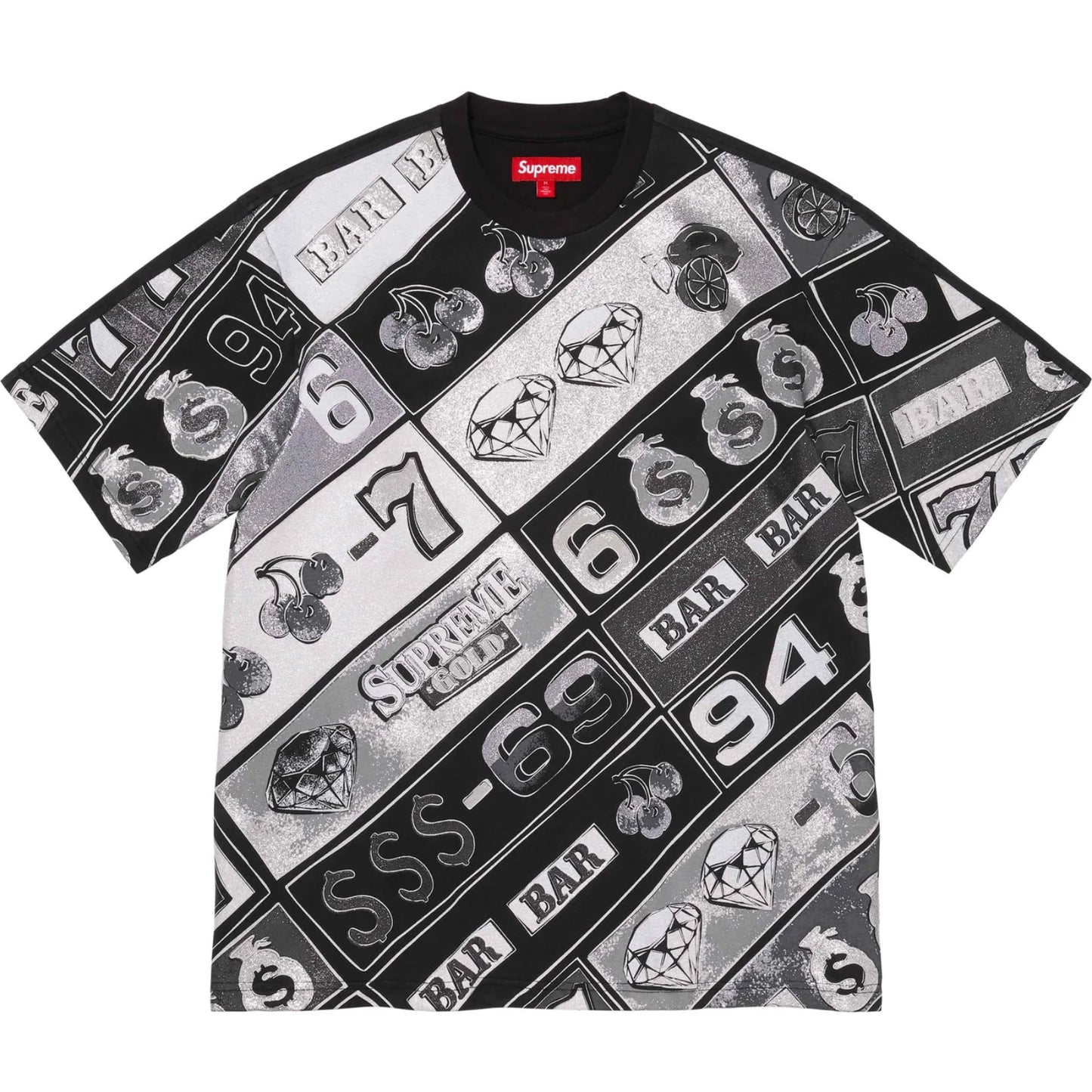 Supreme Slot Machine Short Sleeve Top ‘Black’