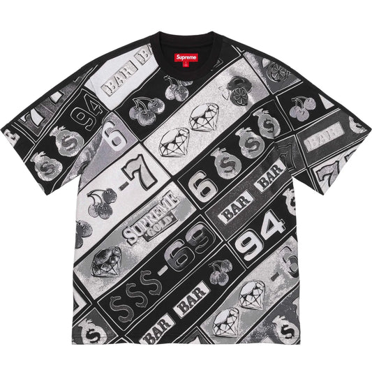 Supreme Slot Machine Short Sleeve Top ‘Black’