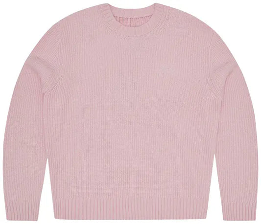 Corteiz Crochet Applique Knit Crew Pink