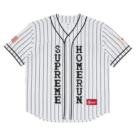 Supreme Homerun Baseball Jersey Stripe