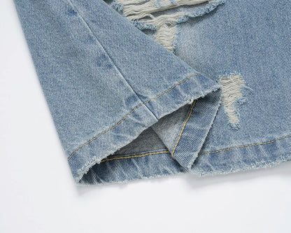 HESNTLS Baggy Jorts - Faded Blue
