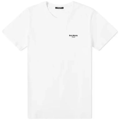 Balmain Flock Small Logo T-shirt